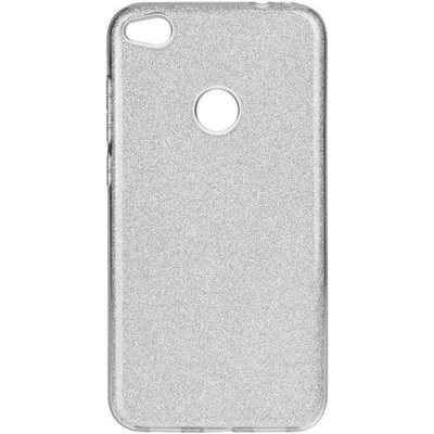Forcell Блестящ Силиконов Калъф за Huawei P9 Lite 2017, Forcell Shining Case, Сребрист (5901737414939)