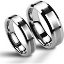 Nubis Wolframový prsten šíře 7 mm NWF1014 7