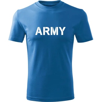 DRAGOWA детска тениска с къс ръкав Army, синя (7138)