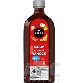 Leros Sirup Bylinkové Vianoce 250 ml