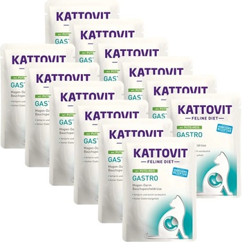 KATTOVIT Gastro пастет за морско свинче + ориз 12 x 85 г