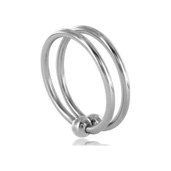 Image 1 of Metalhard Двоен метален пенис ринг metalhard 32mm