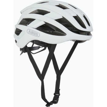 ABUS Велосипедна каска ABUS AirBreaker флийс бяла матова