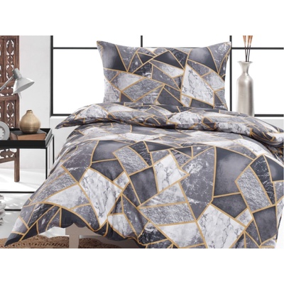 Brotex obliečky Satén Marble 240x200 70x90