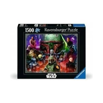 Ravensburger Bobs 1500 Star Wars puzzle. Fett the Bounty Hunter