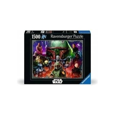 Ravensburger Bobs 1500 Star Wars puzzle. Fett the Bounty Hunter