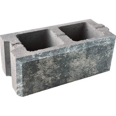 DITON Zdící tvarovka VISO Velikost: 40 x 20 x 15, Varianta: Viso průběžný melír marmo, Povrch: standard