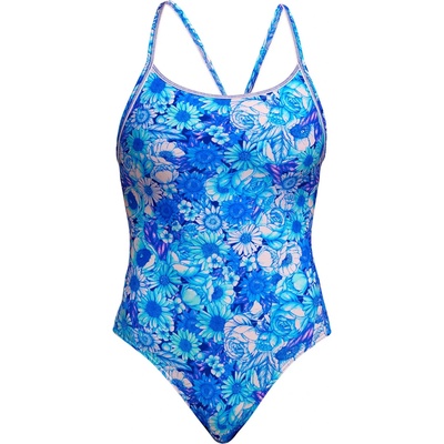 Funkita Дамски бански костюм Funkita Women's Diamond Back One Piece Swimsuit - Bloom Shakalaka - размер 40 (EU) (150-5659-1015)