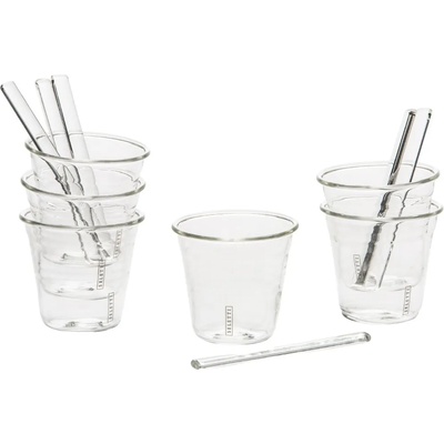 Seletti Чаша за еспресо с бъркалка ESTETICO QUOTIDIANO, комплект 6 бр. , Seletti (SLT10655KIT)