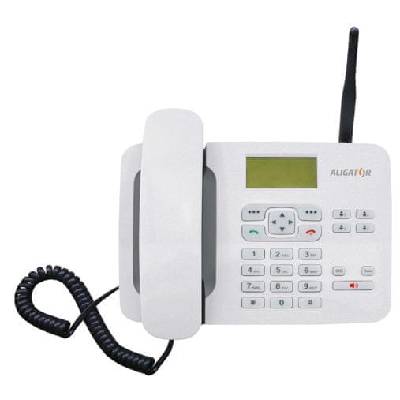 Káblový telefón Aligator AT100W