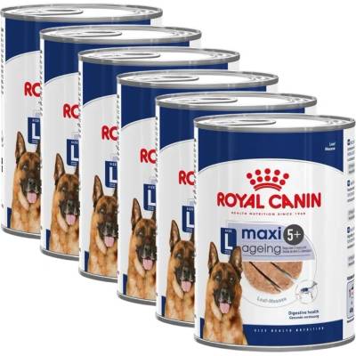 Royal Canin Maxi Ageing 5+ консервa 6 x 410 г