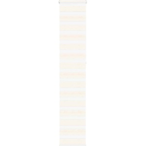 vidaXL Зебра щора, мрамор, бежова, 40x230 см, ширина на плата 35, 9 см, полиестер (4014691)