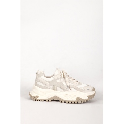 Jacket Club Дамски спортни обувки с дебела подметка 496 - Бежови #382031 (382031_Бежов)