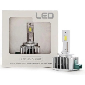  Лед крушки - Led система D3S за подмяна на фабричен ксенон 50W - Canbus 6000K - 100% по силни от фабричен ксен