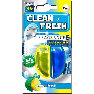 Power Air Clean & Fresh Lemon osviežovač do umývačky