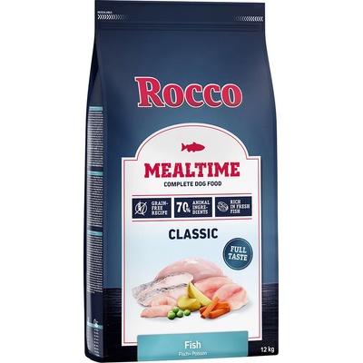 Rocco Икономична опаковка Rocco Mealtime 2 х 12 кг - с риба