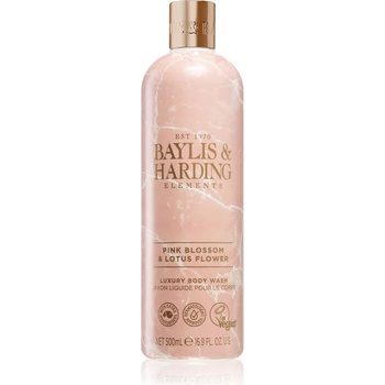 Baylis & Harding Elements Pink Blossom & Lotus Flower луксозен душ гел 500ml