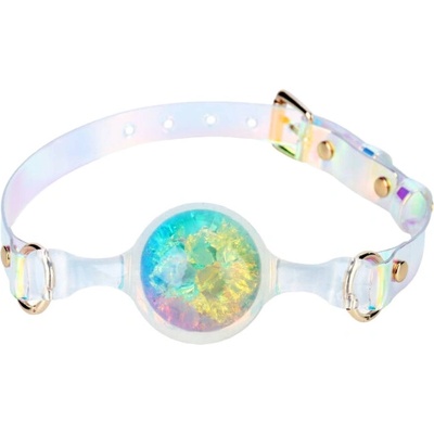 Silikónový náustok Crystal Bloom Gag