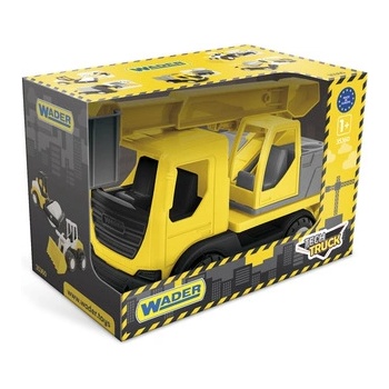 Wader Водач: Tech Truck кола с кран и кошница - 29 cm