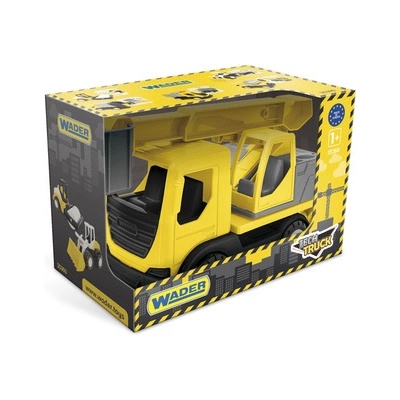 Wader Водач: Tech Truck кола с кран и кошница - 29 cm