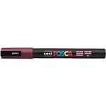 uni Декоративен маркер, 0, 9-1, 3 мм, UNI "Posca PC-3M", червено вино 284810000 (284810000)