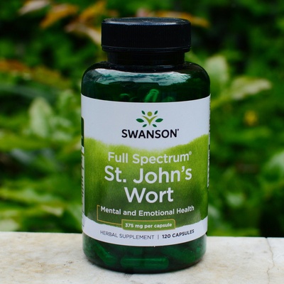 Swanson St. John's Wort Třezalka tečkovaná 375 mg 120 kapsúl