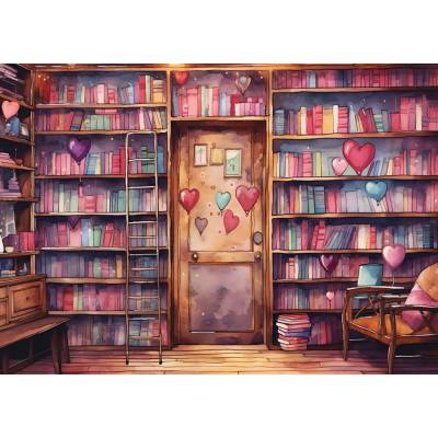 Yazz - Puzzle Romantic Library - 1 000 piese