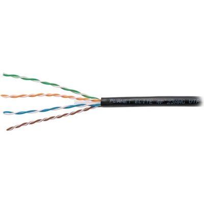 Planet KAB-UTP6-D-PE UTP, drát, 4páry, Cat 6, PE venkovní, Dca, 305m