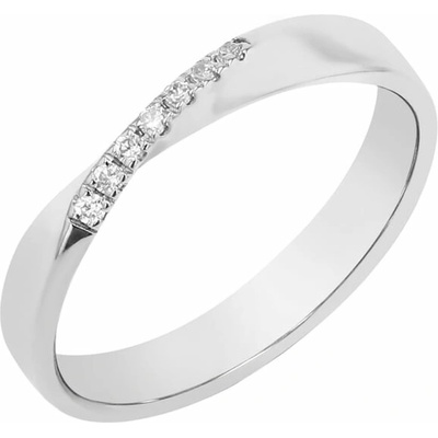 Eppi Propletený prsten s lab grown diamanty Lasha R46184