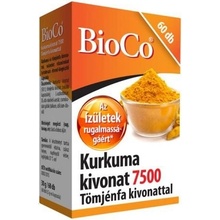 BioCo Kurkuma extrakt so 7500 výťažkami z kadidlovníka 60 kapsúl