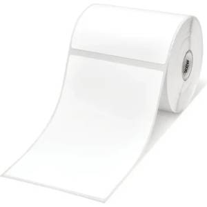 Brother BDE-1J152102-102 White Paper Label Roll, 350 labels per roll, 102x152 mm (Order Multiples of (BDE1J152102102)