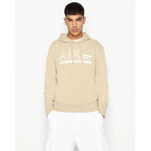 Giorgio Armani Суичър Armani Exchange Pullover Hoodie - Beige