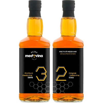 Medovina Elisa dárek k 32. narozeninám 11% 2 x 0,5 l