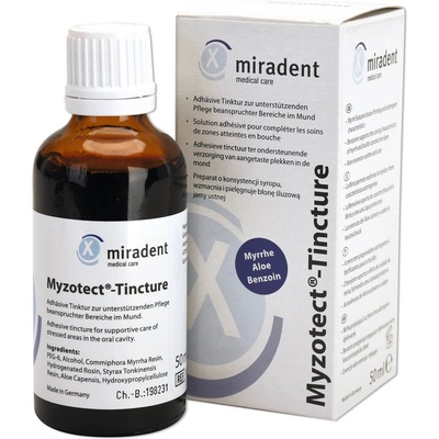 Miradent Тинктура с алое, бензoин и смирна Myzotect-Tincture, 50 ml