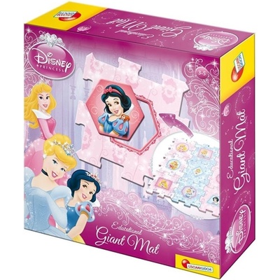 Lisciani Disney princezny GIANT MAT 12 dielov