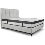  Тапицирано легло Boxspring светлосиво