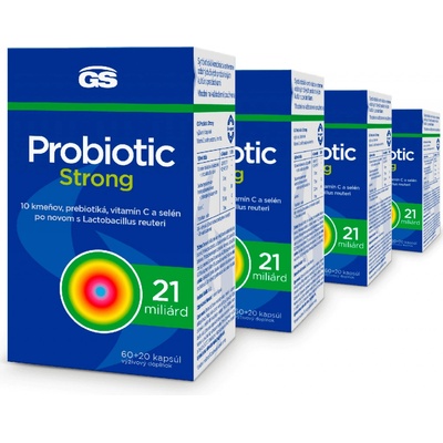 GS Probiotic Strong 320 kapsúl