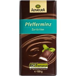 Alnatura Био шоколад с мента - 100 г