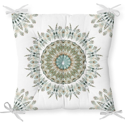 Minimalist Cushion Covers Възглавница за седалка на стол "Етно бохо мандала", 40 x 40 cm - Minimalist Cushion Covers (P773)