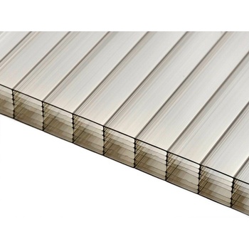 Exolon 7/16 komôrkový polykarbonát 16 mm 1UV 2100 x 1000 mm bronz hnedá dymová 1 ks