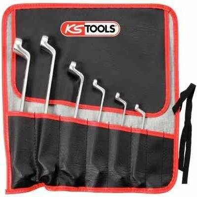 KS Tools Sada dvojitých očkových kľúčov 911.0360