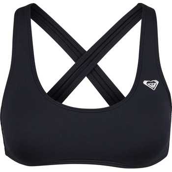 Roxy Дамско бикини горнище Roxy Women's SD Essentials Athletic Bralette Bikini top - Anthracite - размер XXL (150-6349-0116)
