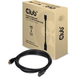 Club 3D Кабел Club 3D - CAC-1321 (HDMI 2.0 M/F, 5 м, 4K30Hz, 10.2Gbps, Ethernet) (CAC-1321)