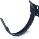 Evromat Hak čelový pre odkvapový žľab 333 mm pozink lak RAL 7016 antracit