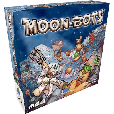 Blue Orange Games Настолна игра Moon Bots - Семейна