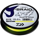 DAIWA J-BRAID X4 ŠNÚRA yellow 135m 0,10mm
