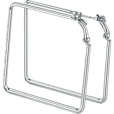 Solla Geometric Chic dámske náušnice z ocele 304 strieborné CH-Z-NA37