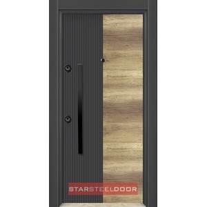 ADS doors Блиндирана врата Pro 03 Антрацит-Айдер (цена без монтаж)