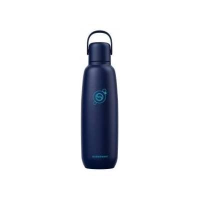 SodaStream Fizz & Go stainless steel soda bottle 0.9 l, double-walled insulated thermos bottle, keeps hot & cold, for carbonated drinks, compatible with DUO, TERRA, ART, ENSO & more, Blueberry - 1062414440