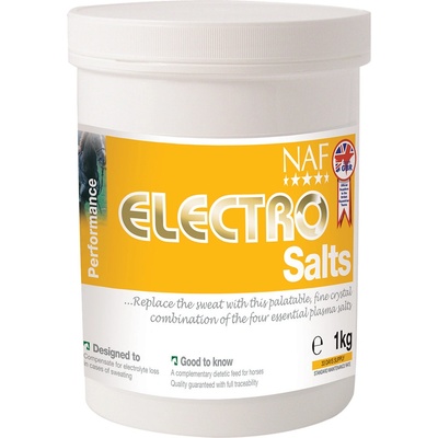 NAF Electro Salts elektrolyty v prášku pri nadmernom potení 1 kg